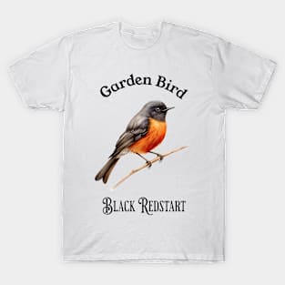 Garden Bird Black RedStart T-Shirt